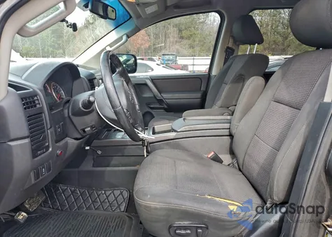 2012 Nissan Titan S z USA, uszkodzony, nr VIN 1N6BA0ED3CN322069